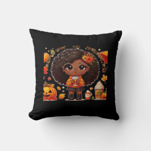 Pumpkin Spice And Everything Nice Design Funny Throw Pillow