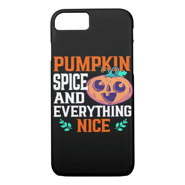 Pumpkin Spice And Everything Nice Essential Case-Mate iPhone Case (Back)