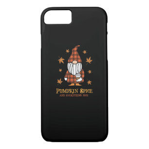 Pumpkin Spice And Everything Nice Fall Gnome Drink Case-Mate iPhone Case