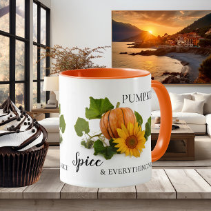 Pumpkin Spice and Everything Nice Fall Mug
