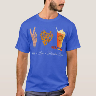Pumpkin Spice Autumn Spring Fall Season Pumpkin Pi T-Shirt