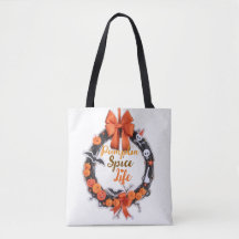 Pumpkin Spice & Autumn Vibes Tote Bag