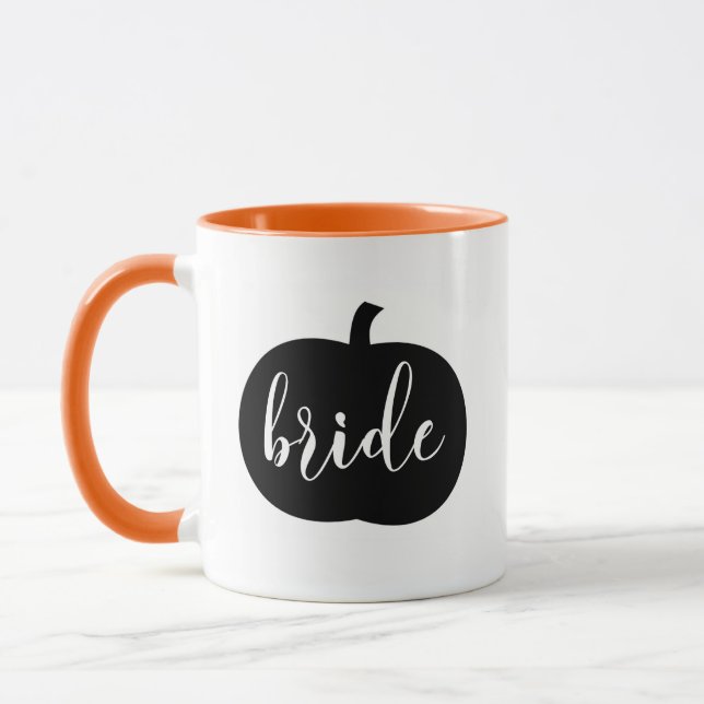 Pumpkin Spice Bride Mug (Left)
