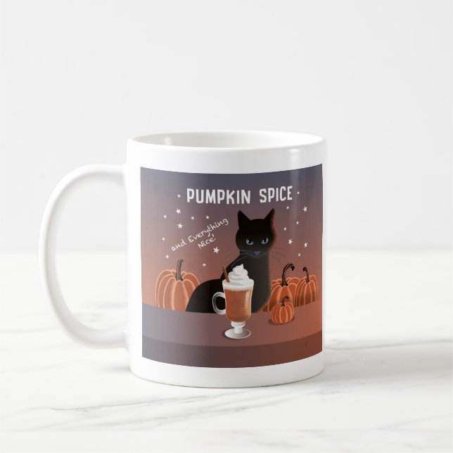 Pumpkin Spice Coffee Mug (Left)