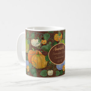 Pumpkin Spice Connoisseur Funny Personalized Coffee Mug