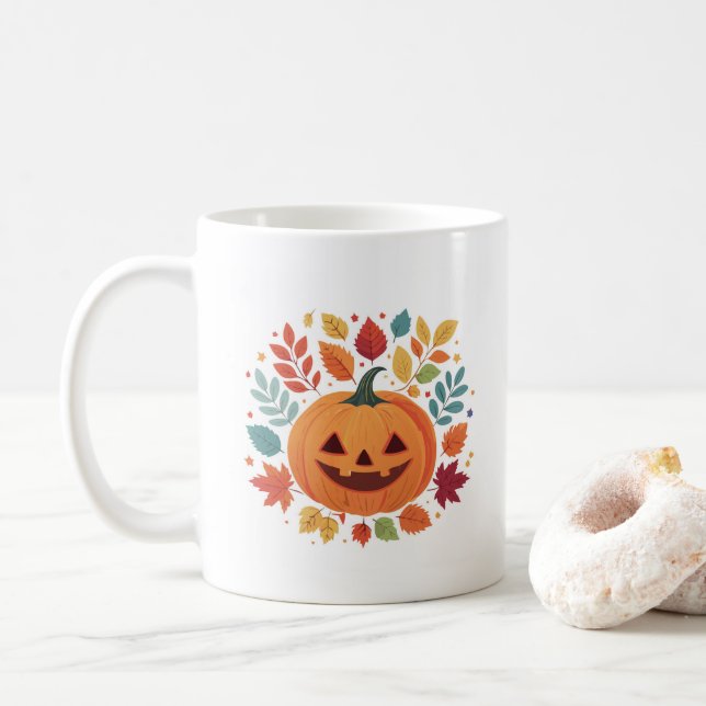 Pumpkin Spice Cups (With Donut)
