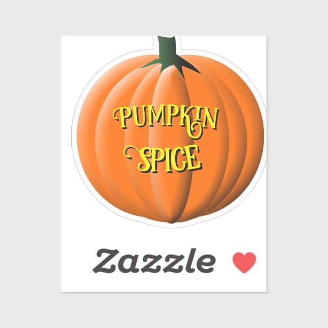 Pumpkin Spice Customizable Text (Sheet)