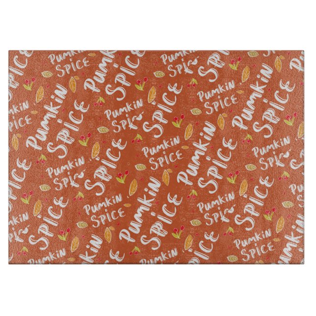 Pumpkin Spice  Cutting Board (Front)