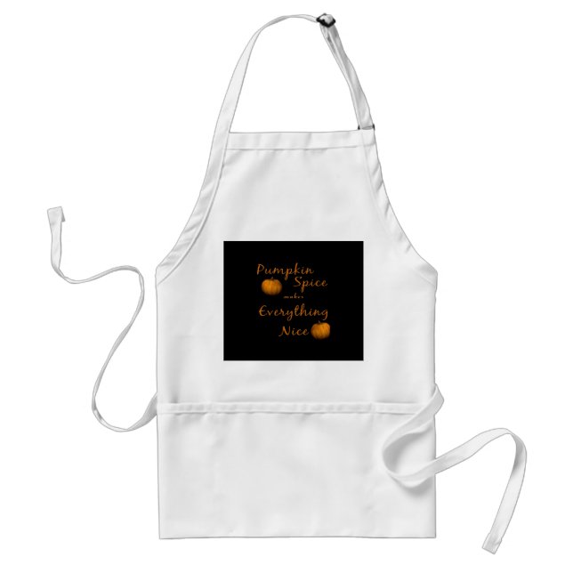 Pumpkin Spice Essential Standard Apron (Front)