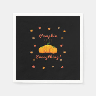Pumpkin Spice Everything Design Classic Napkin