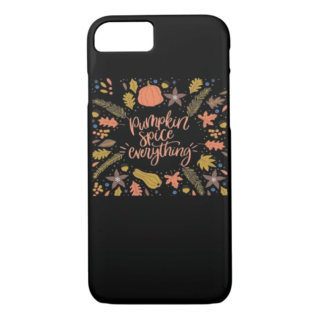 Pumpkin Spice Everything Funny Design Case-Mate iPhone Case (Back)