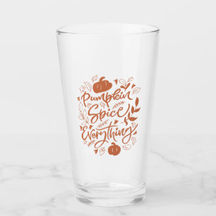 Pumpkin Spice Everything Glass
