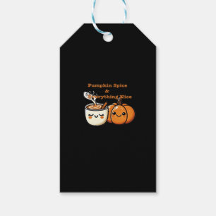 Pumpkin Spice & Everything Nice - Autumn Fall Gift Tags