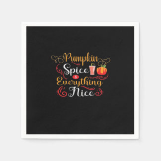 Pumpkin Spice Everything Nice Classic Sloth Napkin