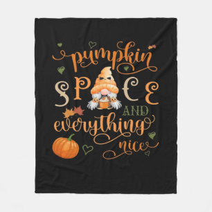 Pumpkin Spice & Everything Nice Essential Fleece Blanket