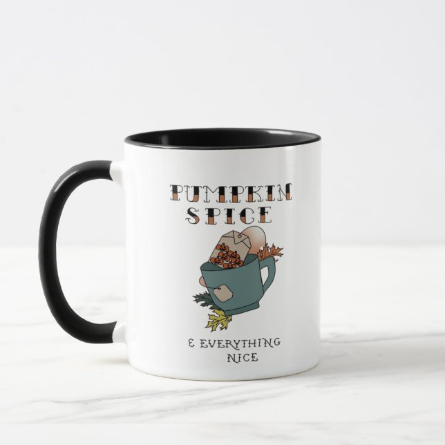 Pumpkin Spice & Everything Nice Essential Mug (Left)