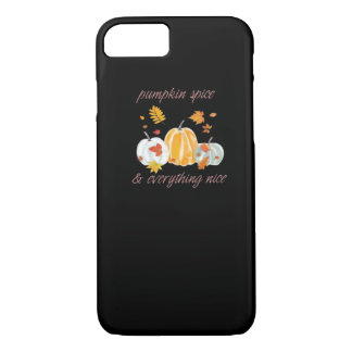 Pumpkin Spice & Everything Nice Meme Slogan Case-Mate iPhone Case