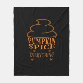 Pumpkin Spice & Everything Nice Premium Fleece Blanket