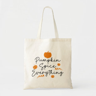 Pumpkin Spice Everything Tote Bag