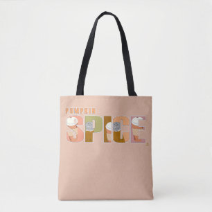 Pumpkin Spice Funny Autumn Flavour Profile Tote Bag