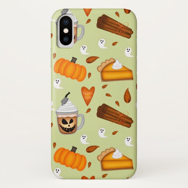 Pumpkin Spice iPhone case (Back)
