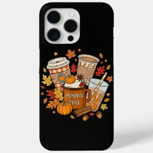 Pumpkin Spice Latte Autumn Fall Season iPhone 15 Pro Max Case
