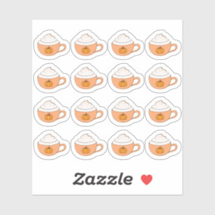 Pumpkin Spice Latte Cups Thanksgiving Cozy Autumn 