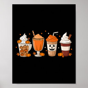 Pumpkin Spice Latte Fall Coffee Pumpkin Spice Than Poster