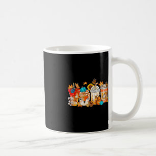 Pumpkin Spice Latte Fall Cozy Coffee Retro Autumn Mug