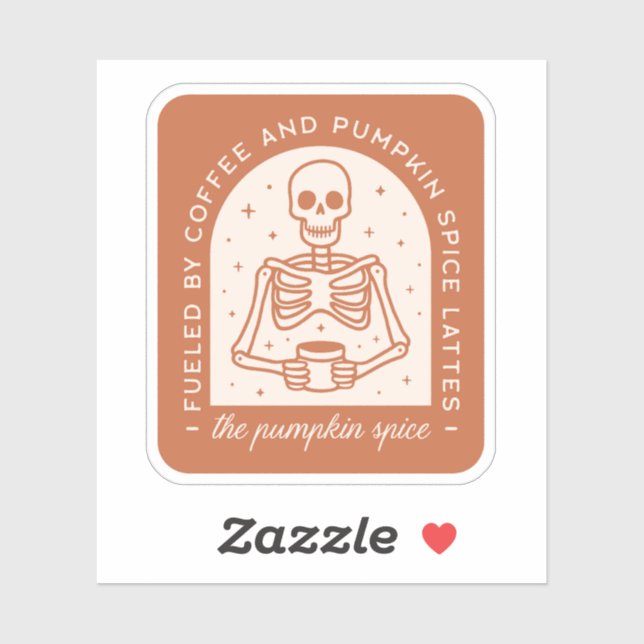 Pumpkin spice latte funny quotes fall aesthetic (Sheet)