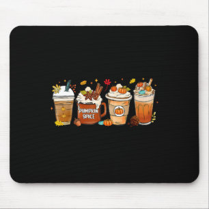 Pumpkin Spice Latte Mouse Pad