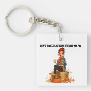 Pumpkin Spice Latte - Ms Sass Keychain