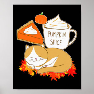 Pumpkin Spice Latte Poster