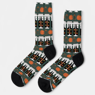 Pumpkin Spice Latte (PSL) Socks