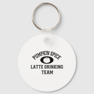 Pumpkin Spice Latte Team - Psl Lover Fall Keychain