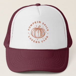 Pumpkin Spice Lovers Club Trucker Hat