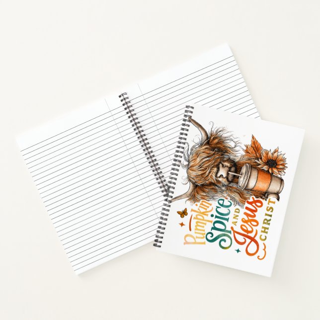 Pumpkin Spice....  Notebook (Inside)