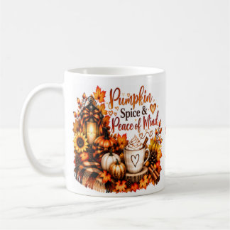 Pumpkin Spice & Peace of Mind | Cozy Fall Mug