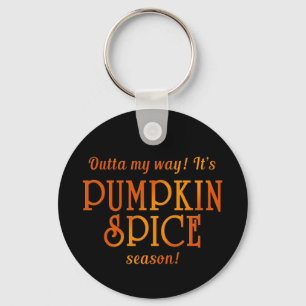 PUMPKIN SPICE Season Humour Keychain