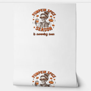 Pumpkin Spice Season is Comming Soon Halloween Fal Wallpaper