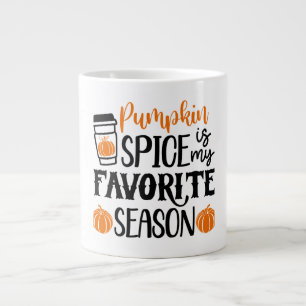 Pumpkin Spice Season Large Coffee Mug