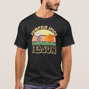 Pumpkin Spice Season Latte Fall Cute Coffee Pumpki T-Shirt