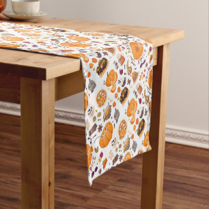 Pumpkin Spice Short Table Runner