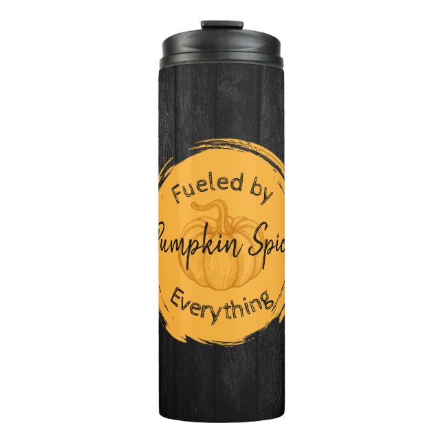 Pumpkin Spice Thermal Tumbler (Front)