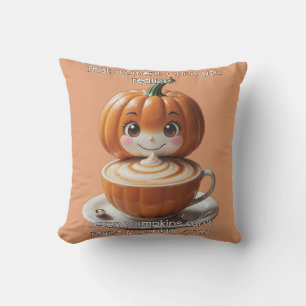 Pumpkin Spice Throw Pillow