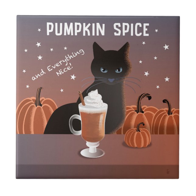 Pumpkin Spice Tile (Front)