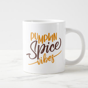Pumpkin Spice Vibes Large Coffee Mug