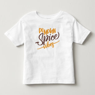 Pumpkin Spice Vibes Toddler T-shirt