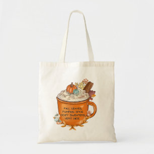 Pumpkin Spice Vibes  Tote Bag