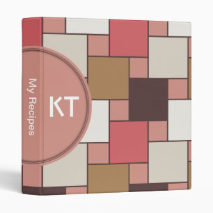 Pumpkin Spice Weave Pattern Binder